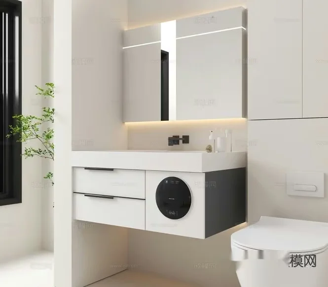 Modern Bathroom Sink 3D Model – 4359 – VRAY Render