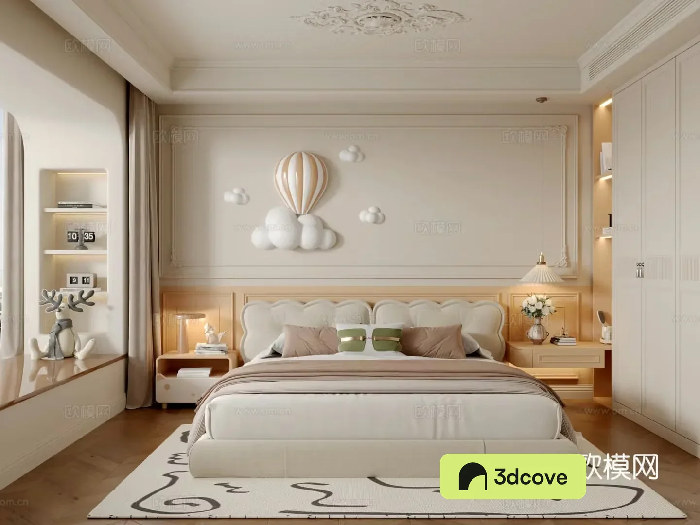 French girl room