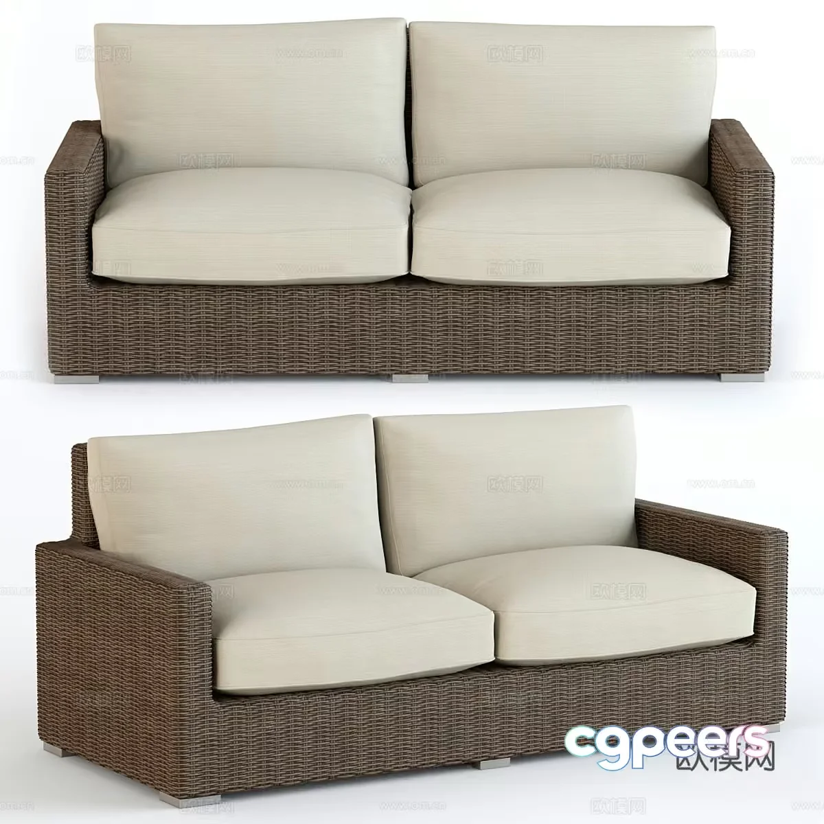 Outdoor Furniture 3D Model – 471 – VRAY Render