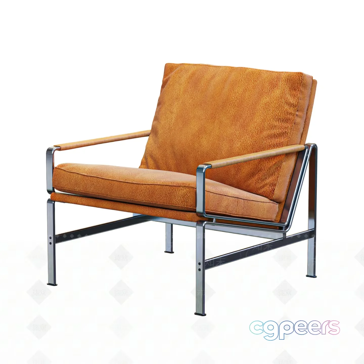 A Modern Chair 3D Model – 14795 – VRAY Render