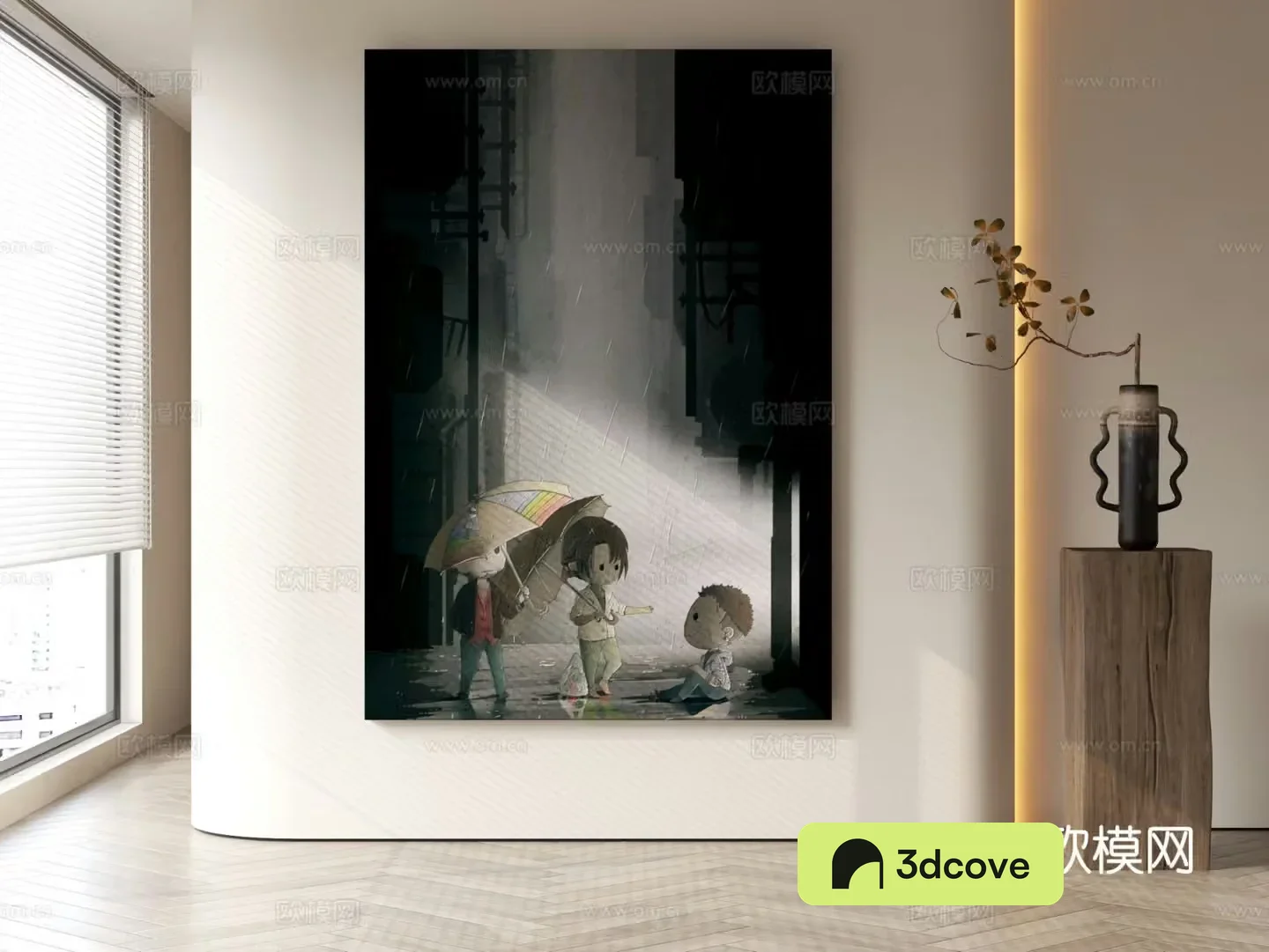 Decorative painting cartoon painting children’s hanging painting