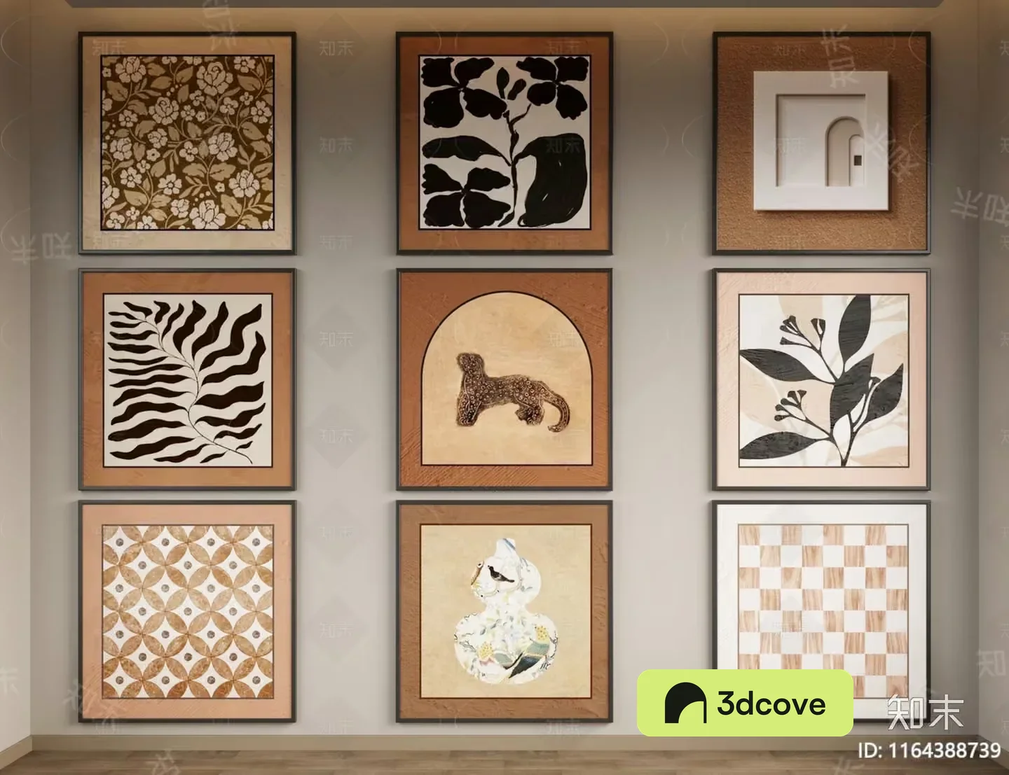 A Collection Of Framed Artwork