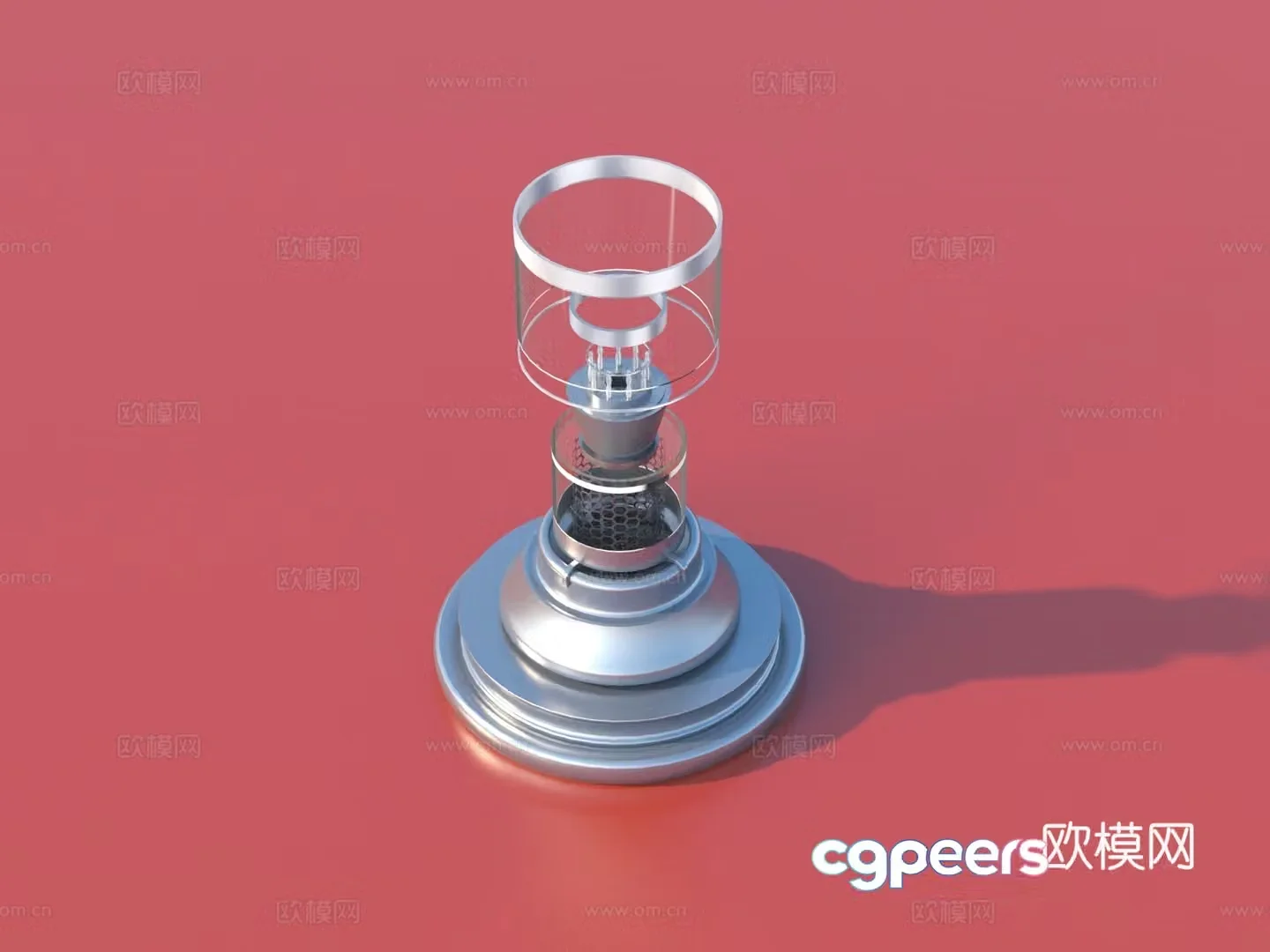 Electronic components Circuit parts 3D model