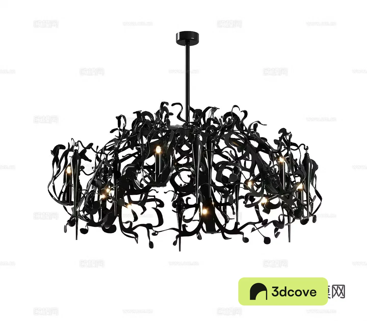 Modern hall chandelier