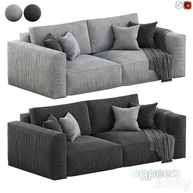 3ds Max Free – Ebi Sofa by Divan ru