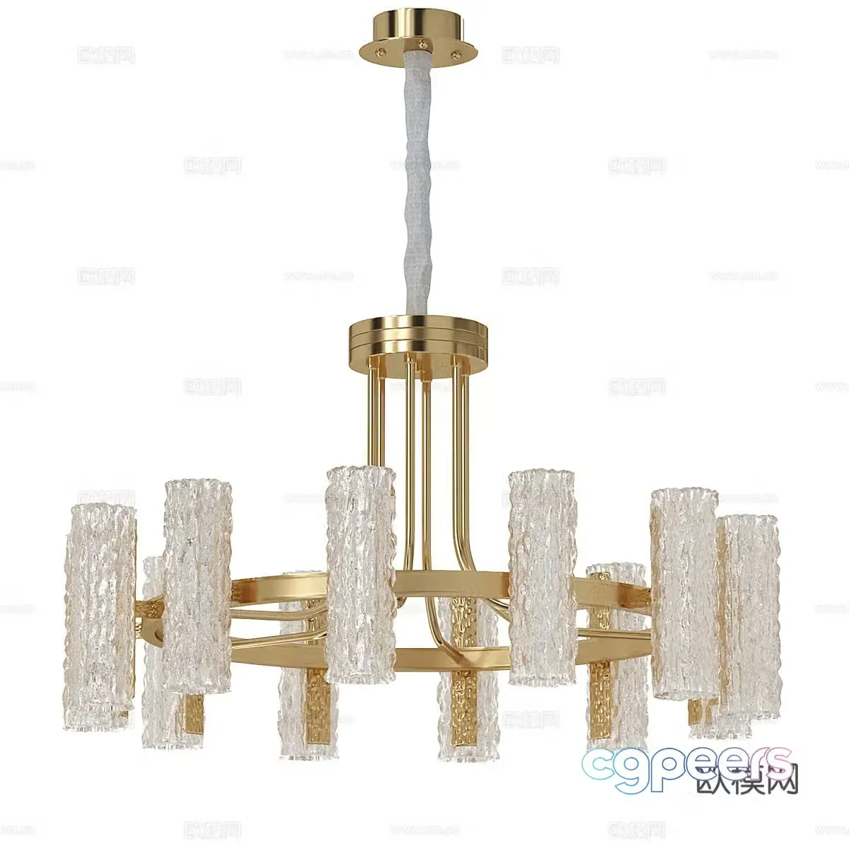 Modern simple light luxury chandeliers chandeliers Simple light luxury chandeliers Decorative chandeliers Living room chandeliers Dining 3D model