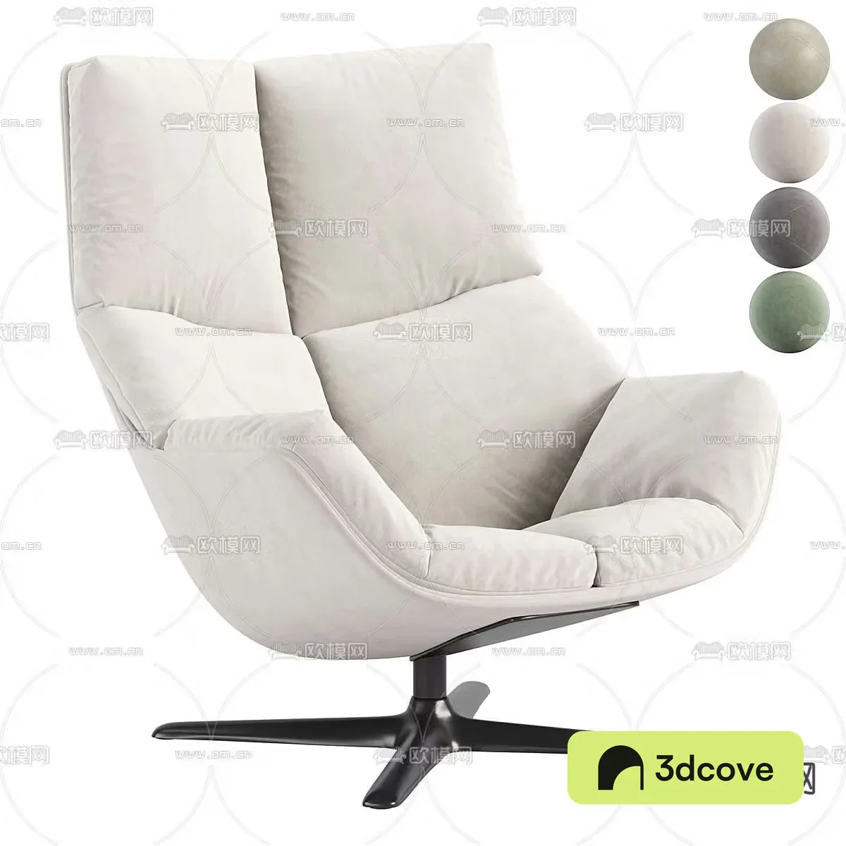 Cova chair lounge chair