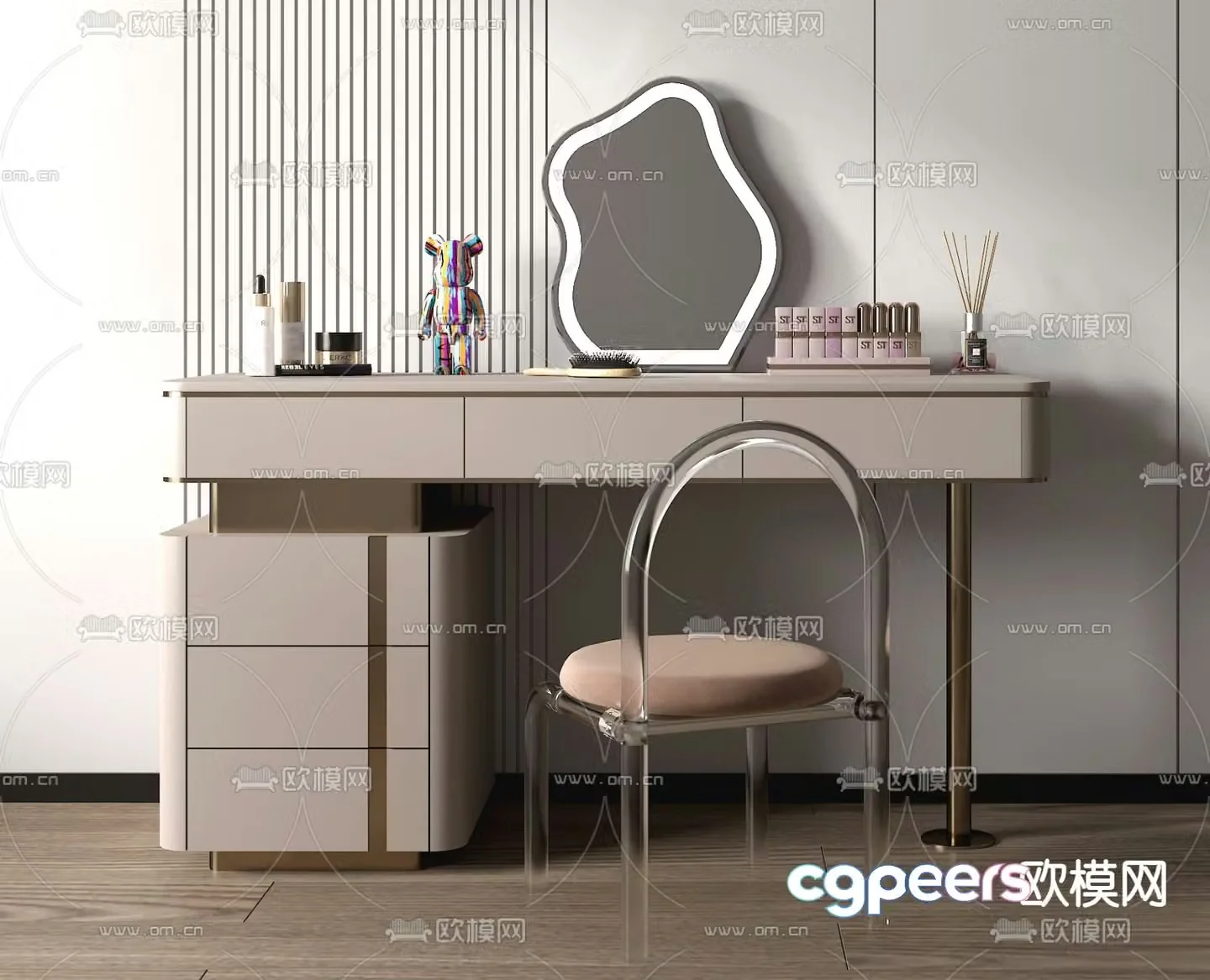 Dressing table dressing table 3d model