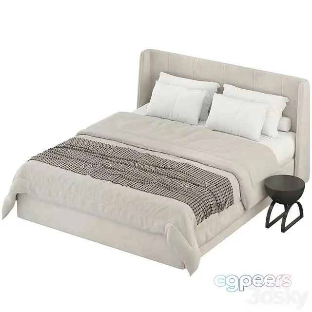 3ds Max Free – CHANEL Bed by vankov.su