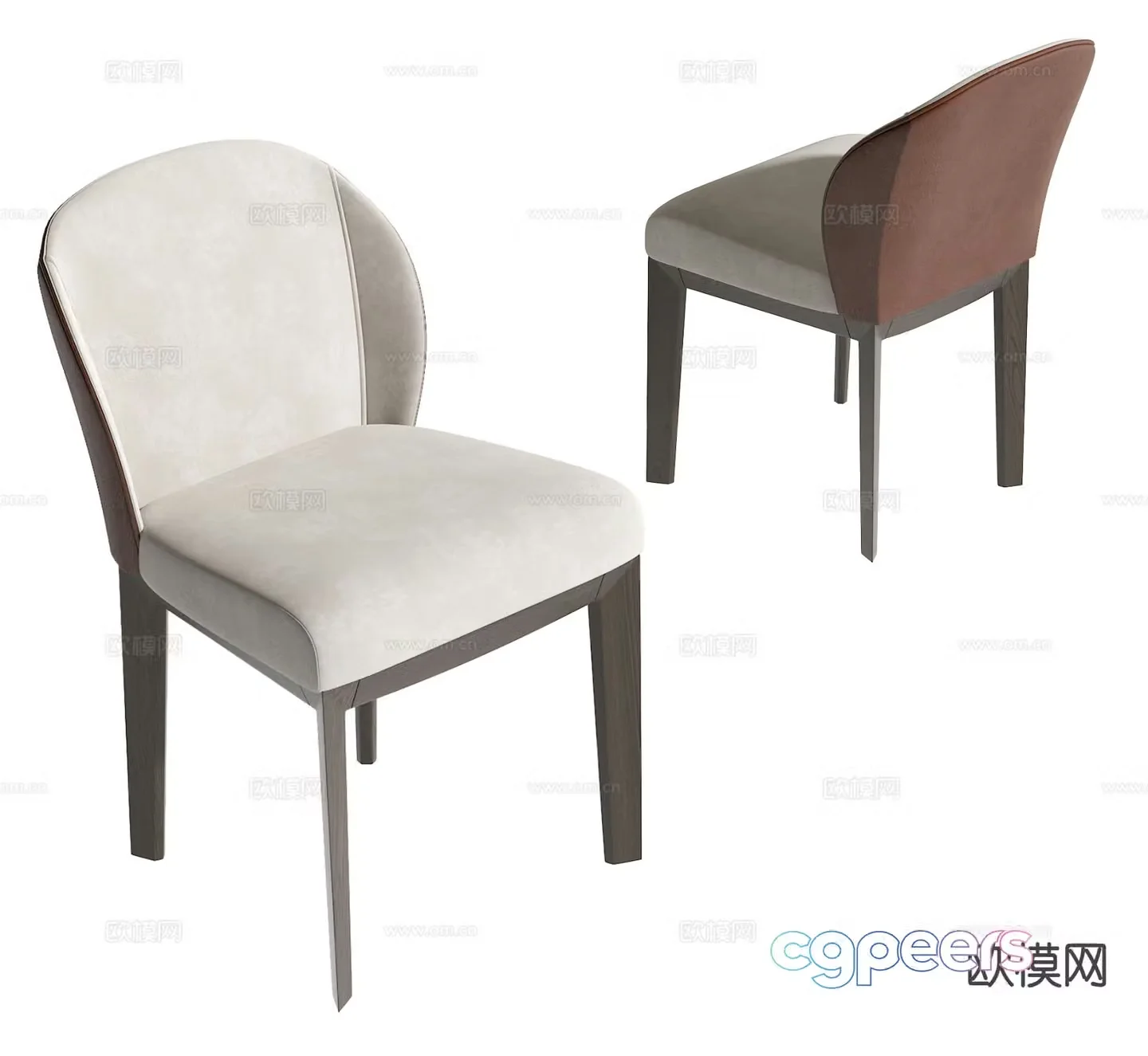 chair dining chair 3d model