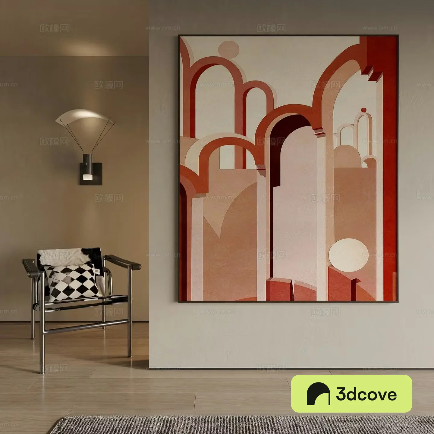 Modern decorative painting