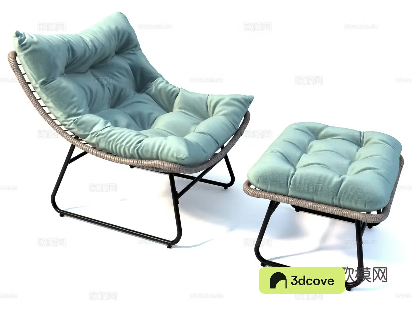knitted recliner
