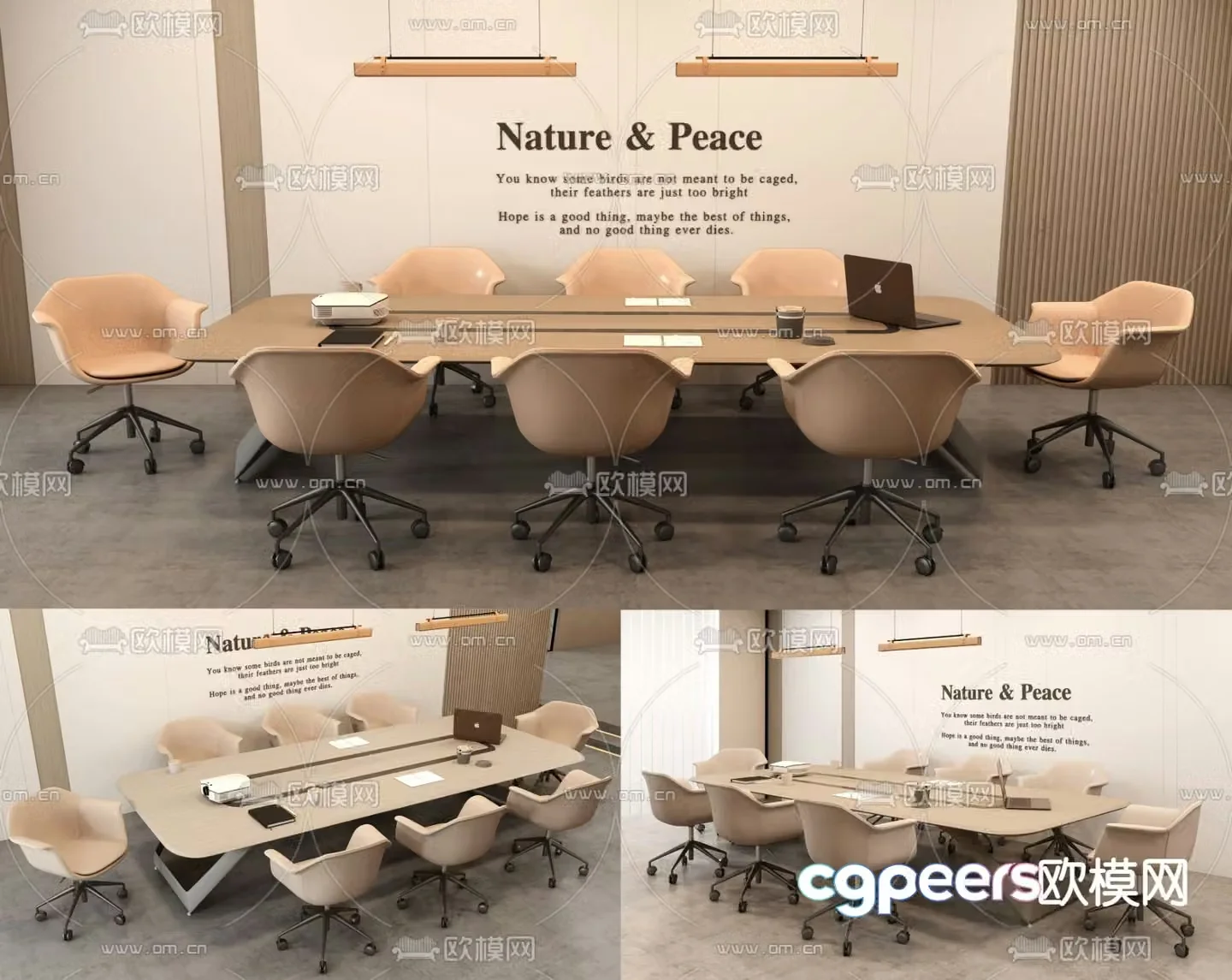 conference table conference table 3d model
