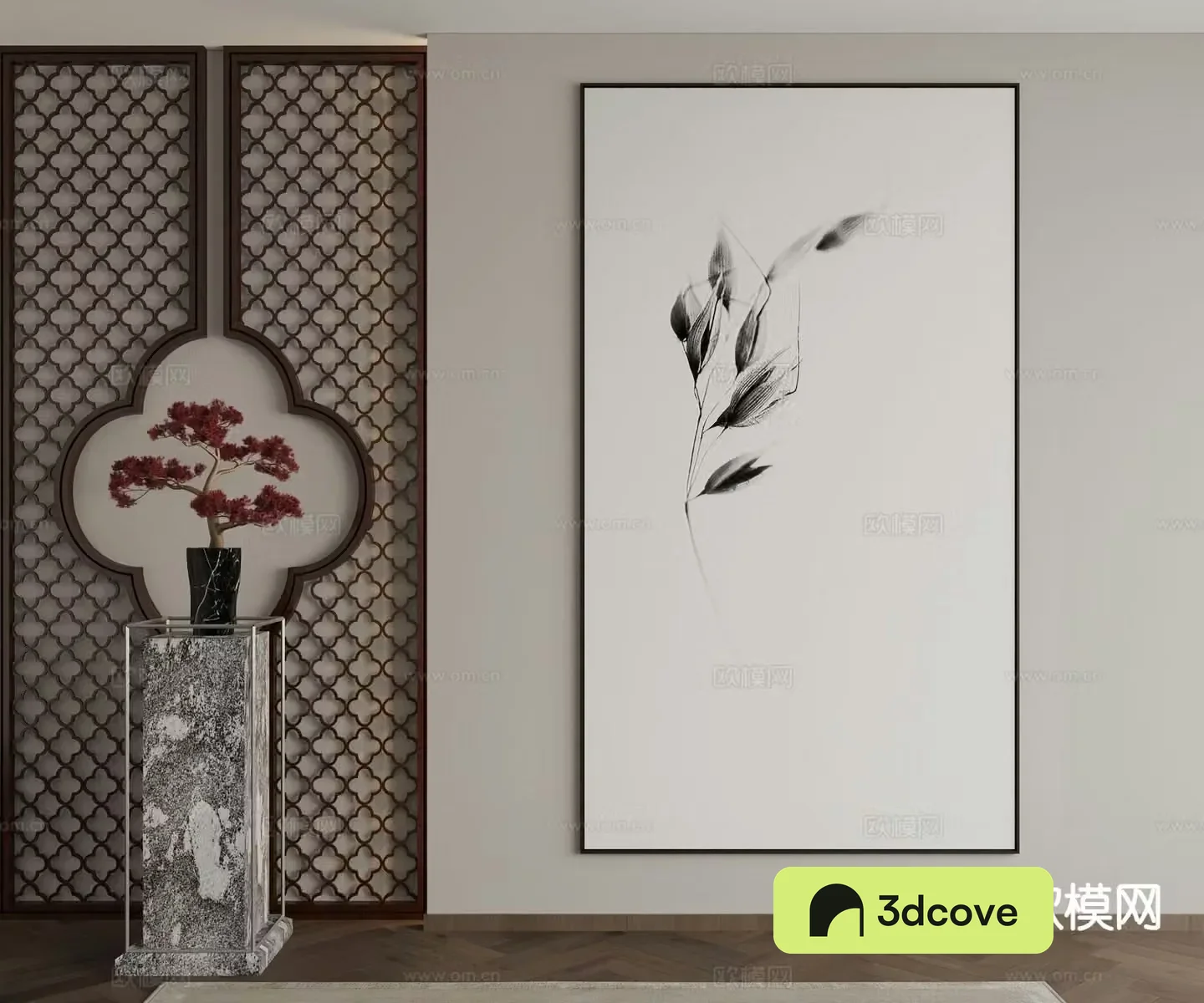 New Chinese style decorative painting art painting hanging painting
