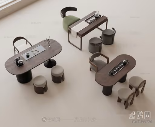 A Dining Table 3D Model – 21414 – VRAY Render