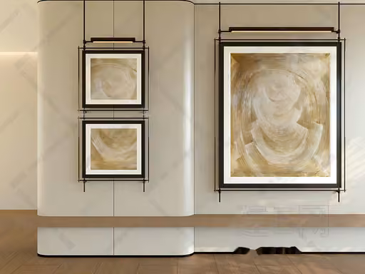 Abstract Art Pieces 3D Model – 23025 – CORONA Render