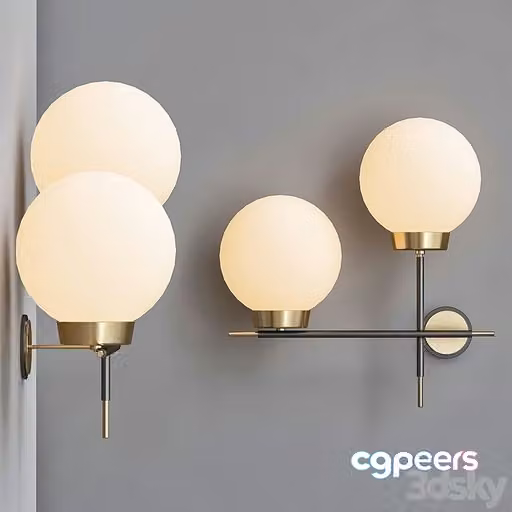 3ds Max Free – Wall lights_5