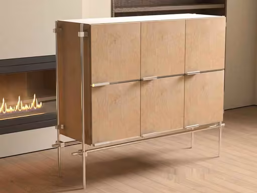 Modern Wooden Cabinet 3D Model – 21705 – VRAY Render