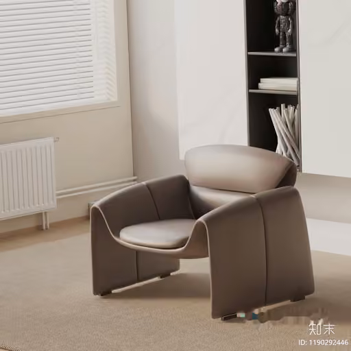 Modern Living Room 3D Model – 23713 – VRAY Render