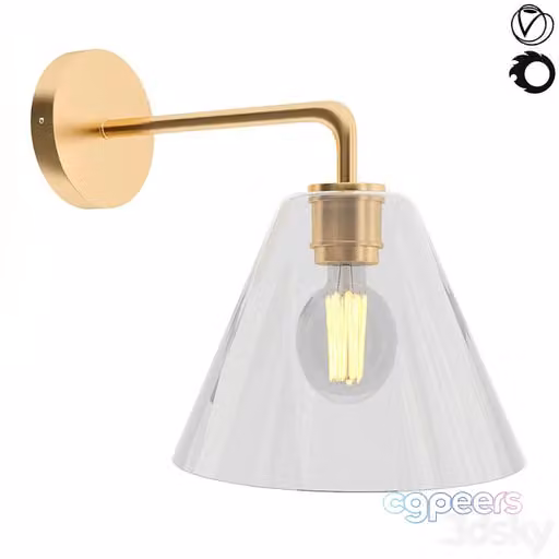 3ds Max Free – Sculptural Glass Cone