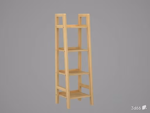 A Wooden Shelf 3D Model – 22740 – VRAY Render