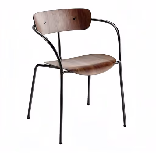 Wooden And Metal Chair 3D Model – 21153 – VRAY Render