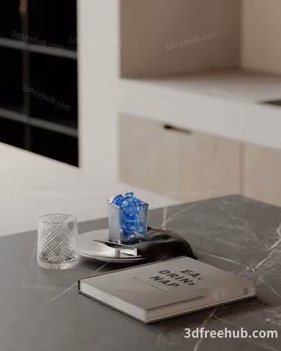 Modern Living Room 3D Model – 22931 – VRAY Render