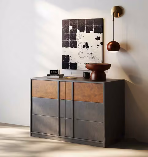 Modern Wood Dresser 3D Model – 23722 – VRAY Render