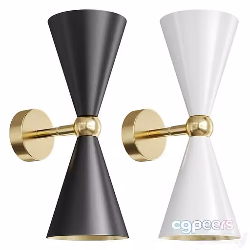 3ds Max Free – Wall lamp (sconce) Vesper by maytoni
